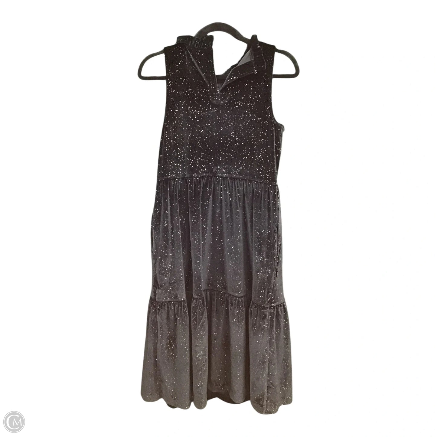 Dress Party Midi By J. Crew In Black & Gold, Size: 4