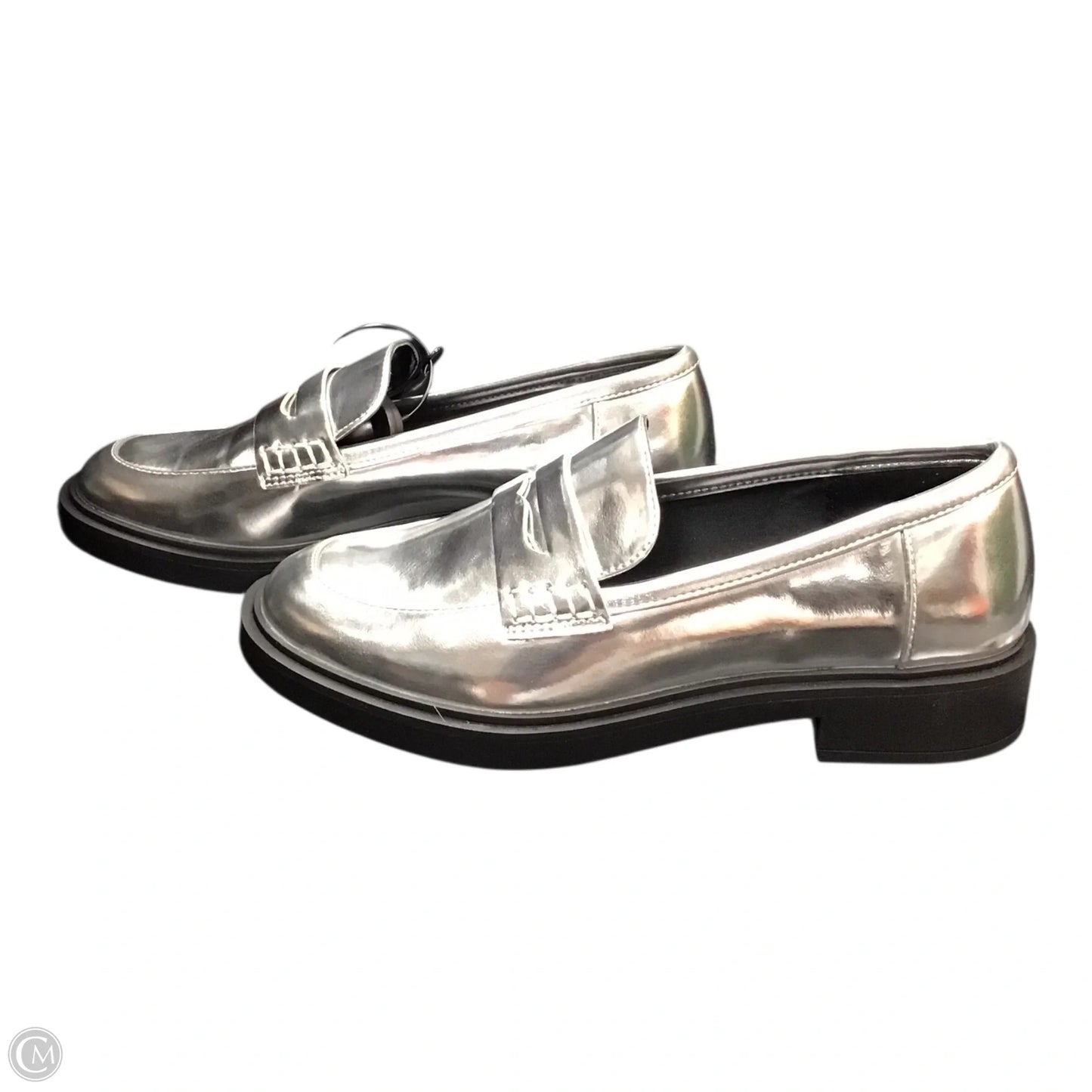 Shoes Flats By A New Day In Silver, Size: 6.5