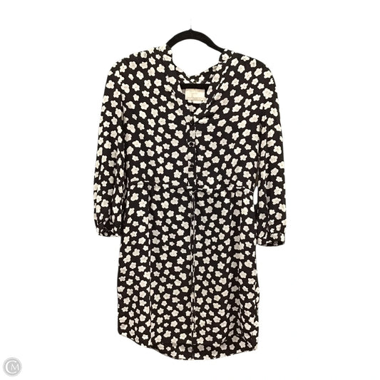 Dress Designer By Kate Spade In Black & White, Size: S