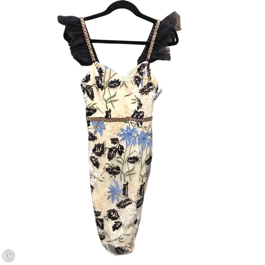 Dress Party Short By Lulus In Black & Cream, Size: Xs