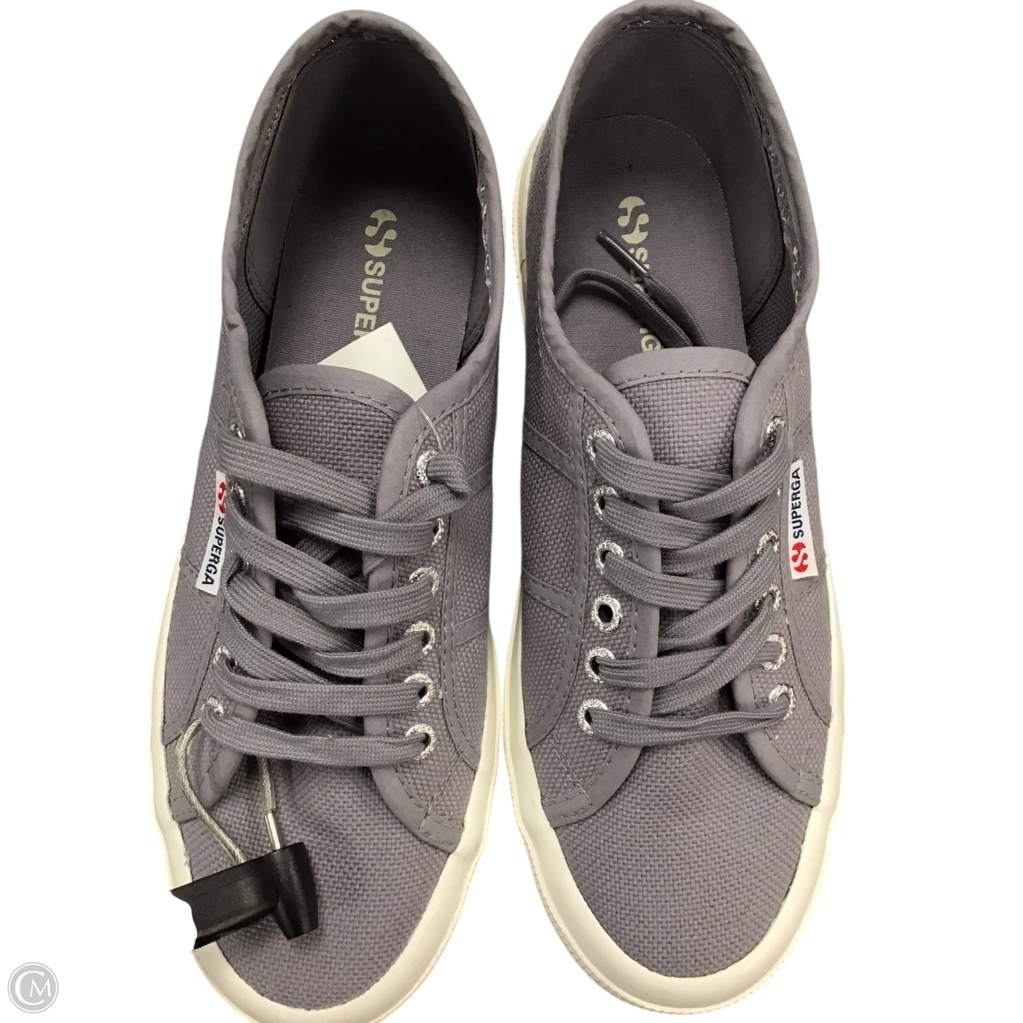 Shoes Sneakers By Superga In Grey, Size: 8.5