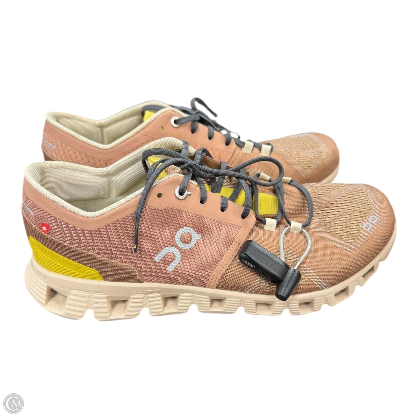 Shoes Athletic By On Cloud In Peach, Size: 9.5