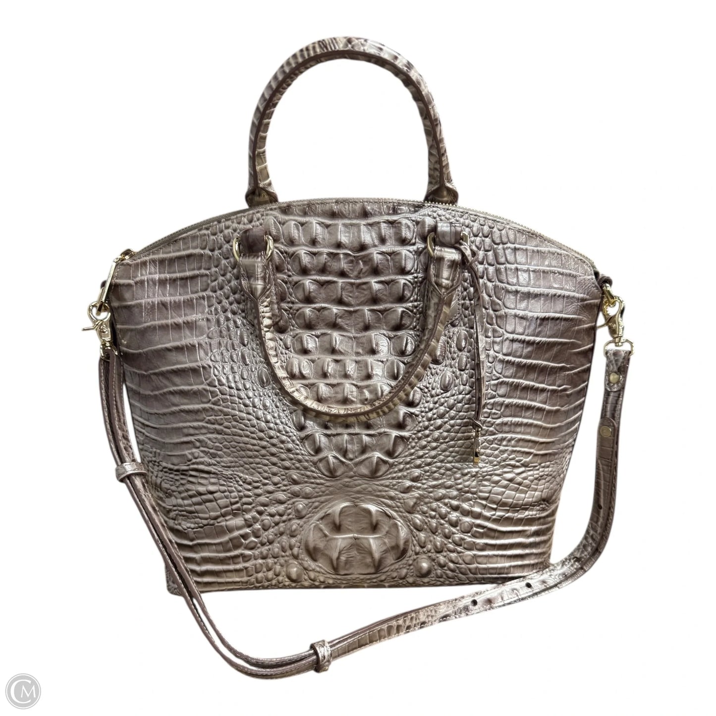 Handbag Designer By Brahmin, Size: Large