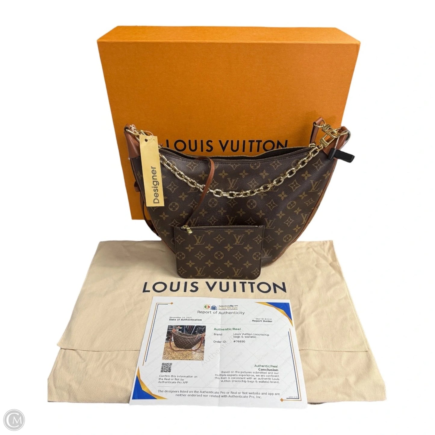 Handbag Luxury Designer By Louis Vuitton, Size: Large