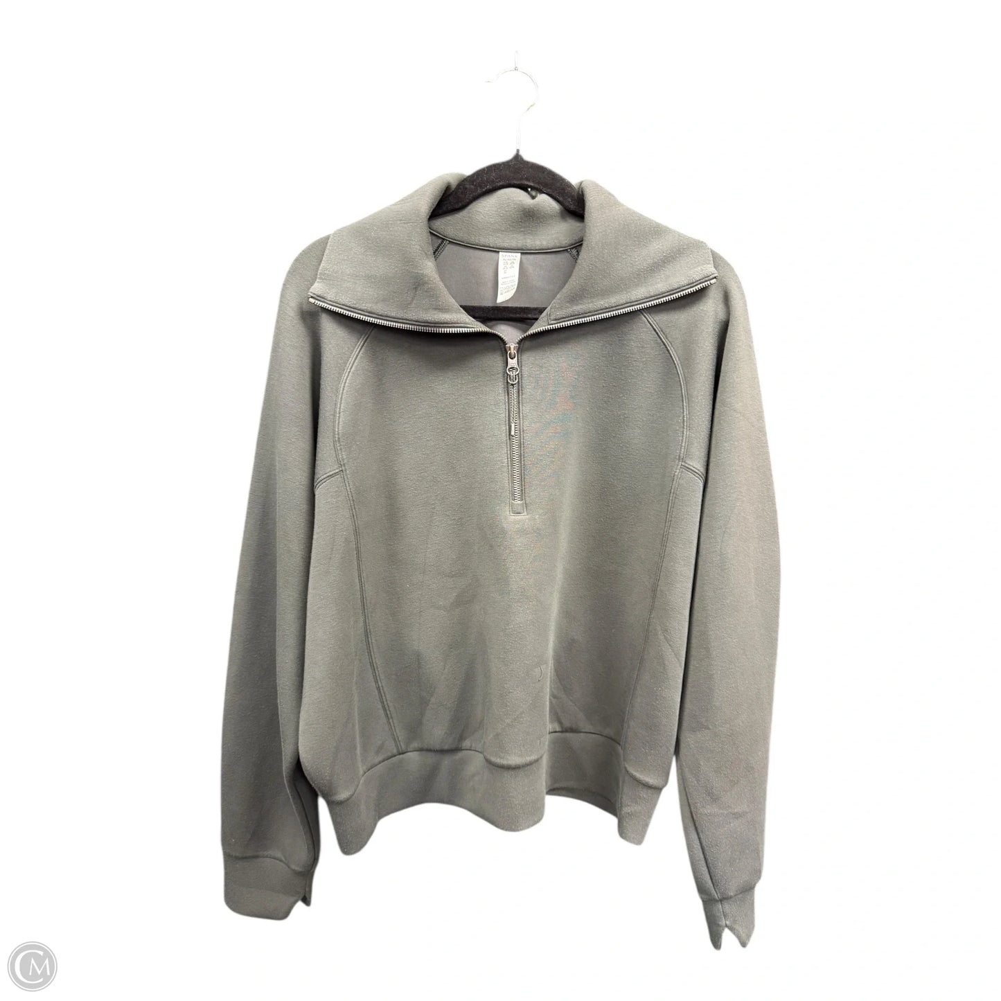 Sweatshirt Collar By Spanx In Green, Size: Xl