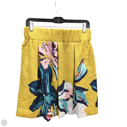 Skirt Mini & Short By Maeve In Floral Print, Size: 8