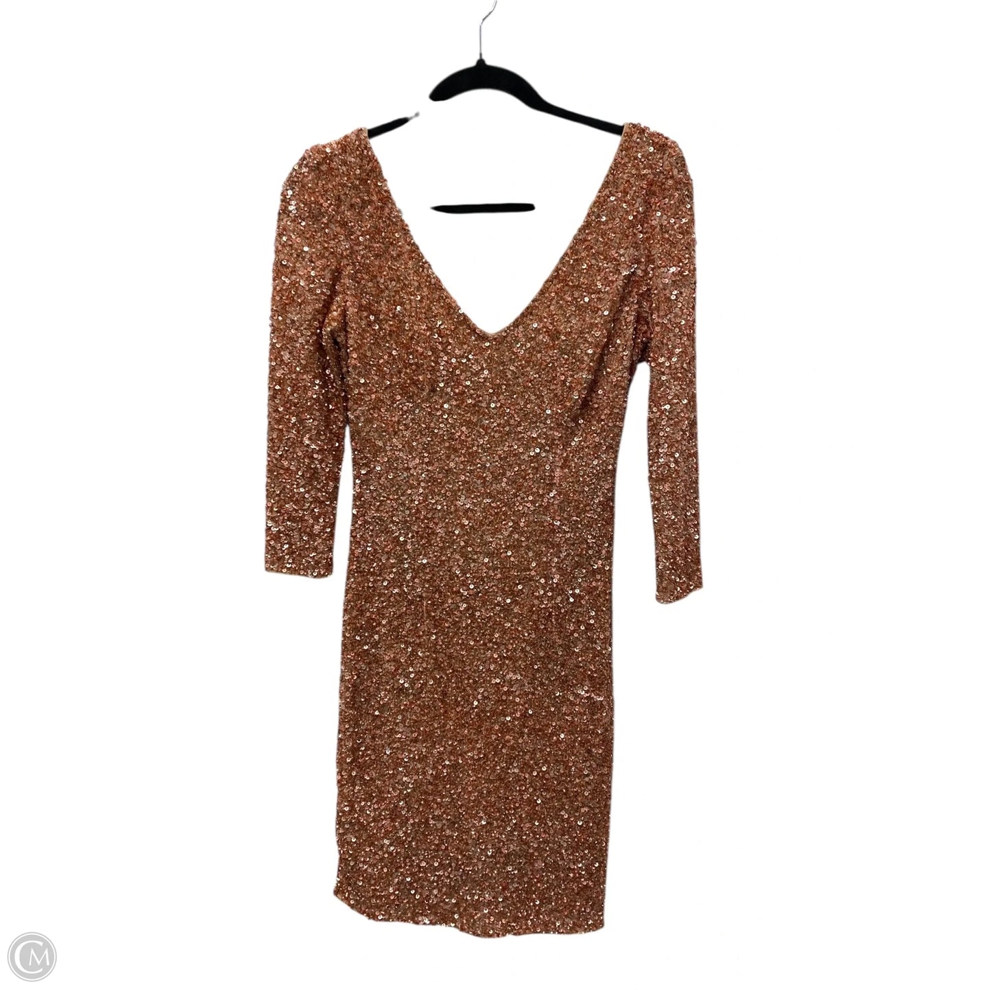 Dress Party Short By Cma In Peach, Size: 6