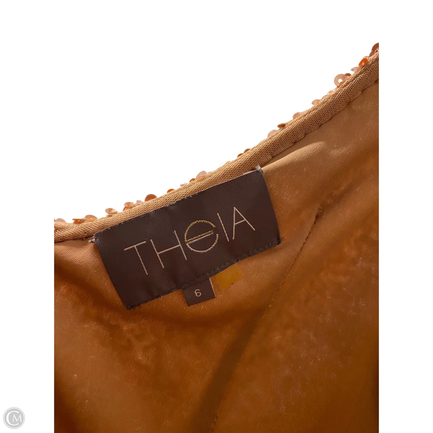 Dress Party Short By Cma In Peach, Size: 6