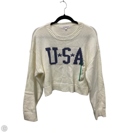 Sweater By Grayson Threads In Cream, Size: M