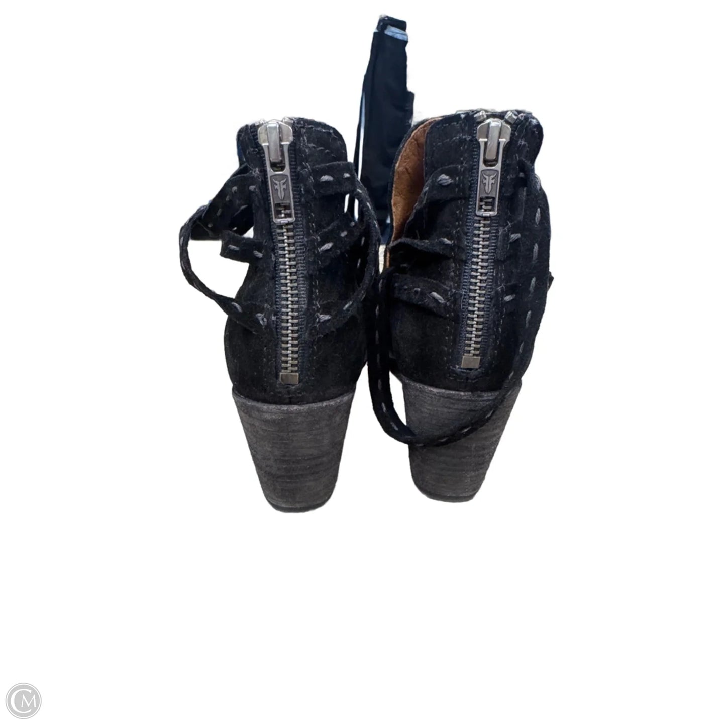 Boots Designer By Frye In Black, Size: 8.5