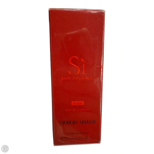 Fragrance Luxury Designer By Giorgio Armani, Size: Small