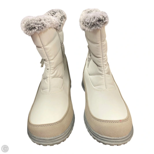 Boots Snow By Totes In Grey, Size: 8