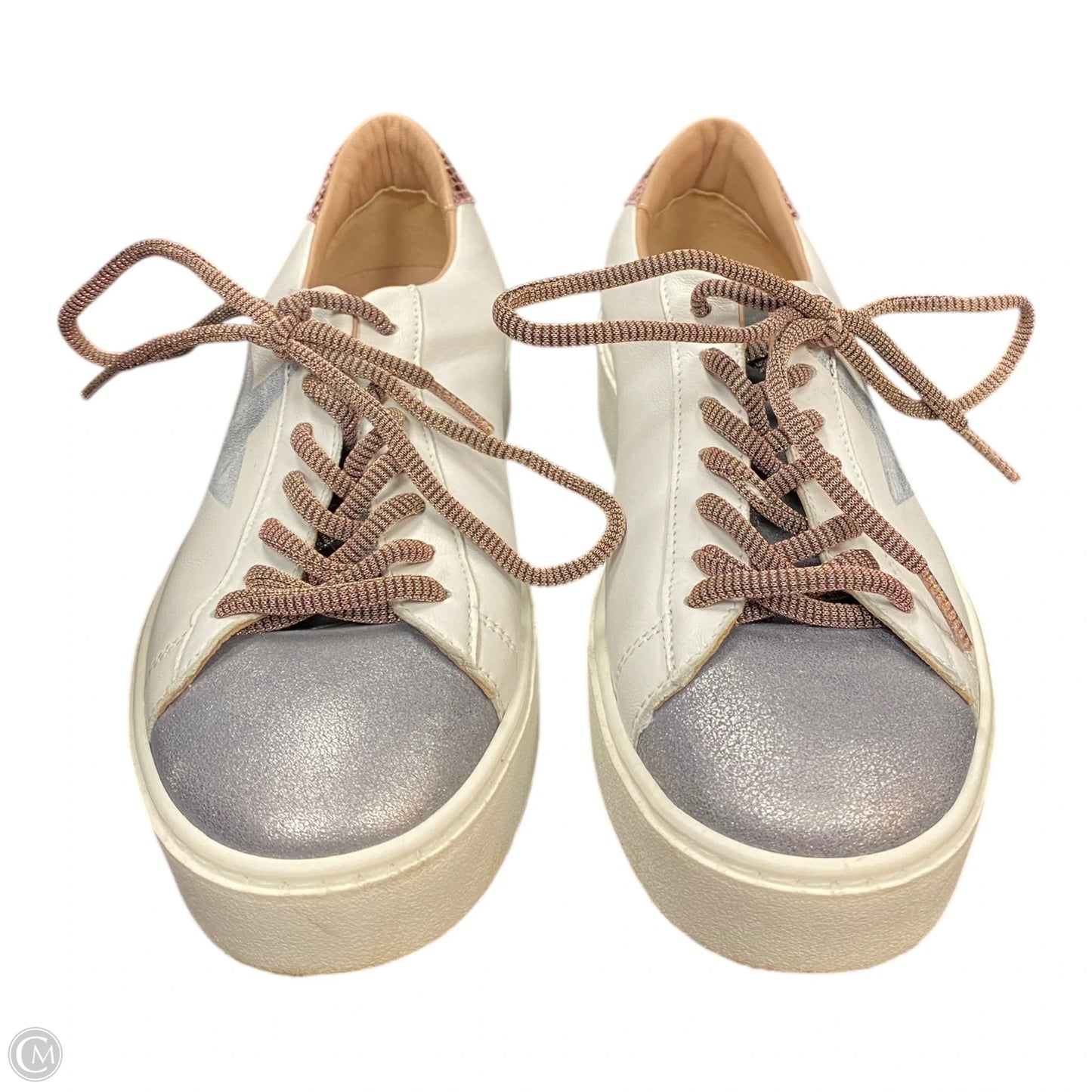 Shoes Sneakers By Cmb In Grey & Pink, Size: 7