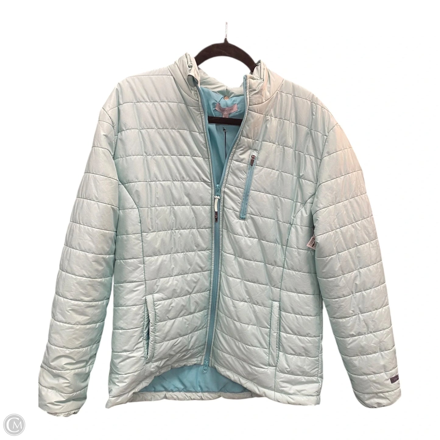 Jacket Puffer & Quilted By Clothes Mentor In Green, Size: Xl