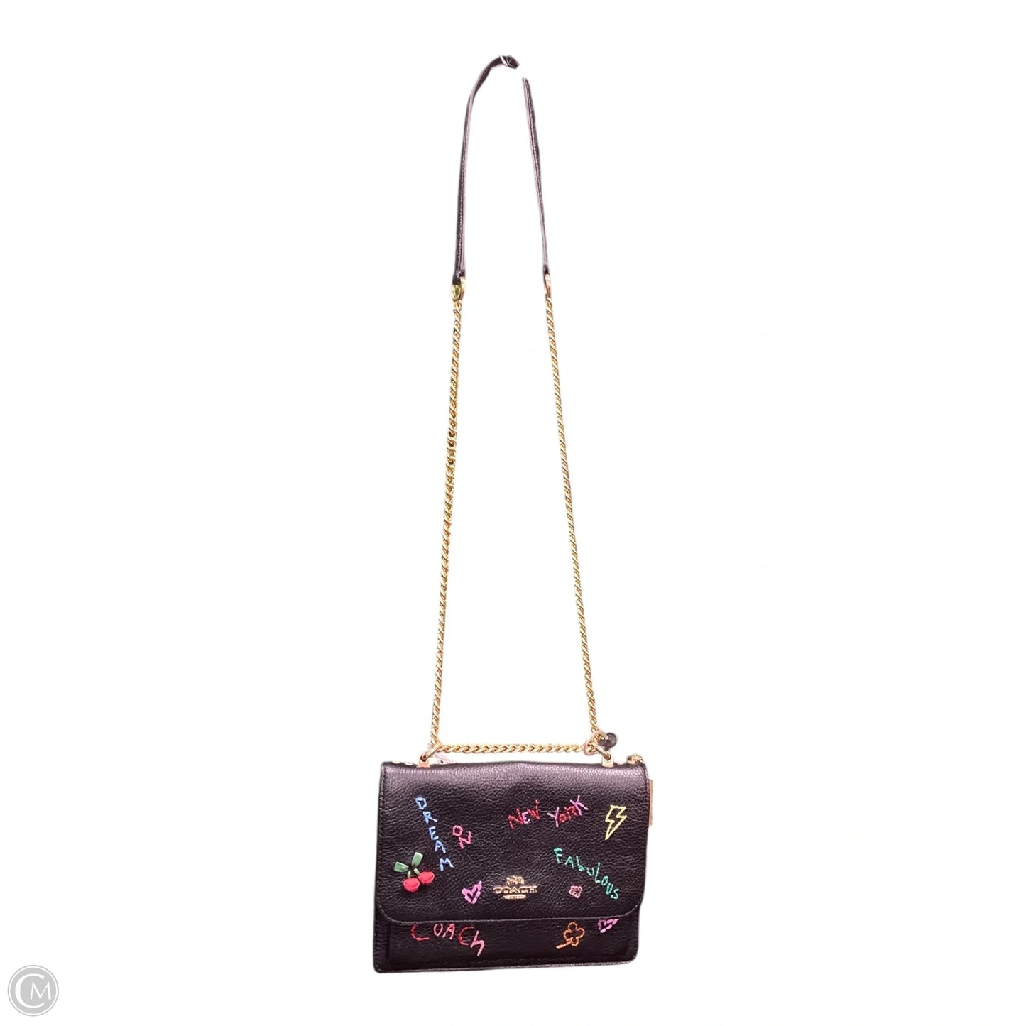 Crossbody Designer By Coach, Size: Small