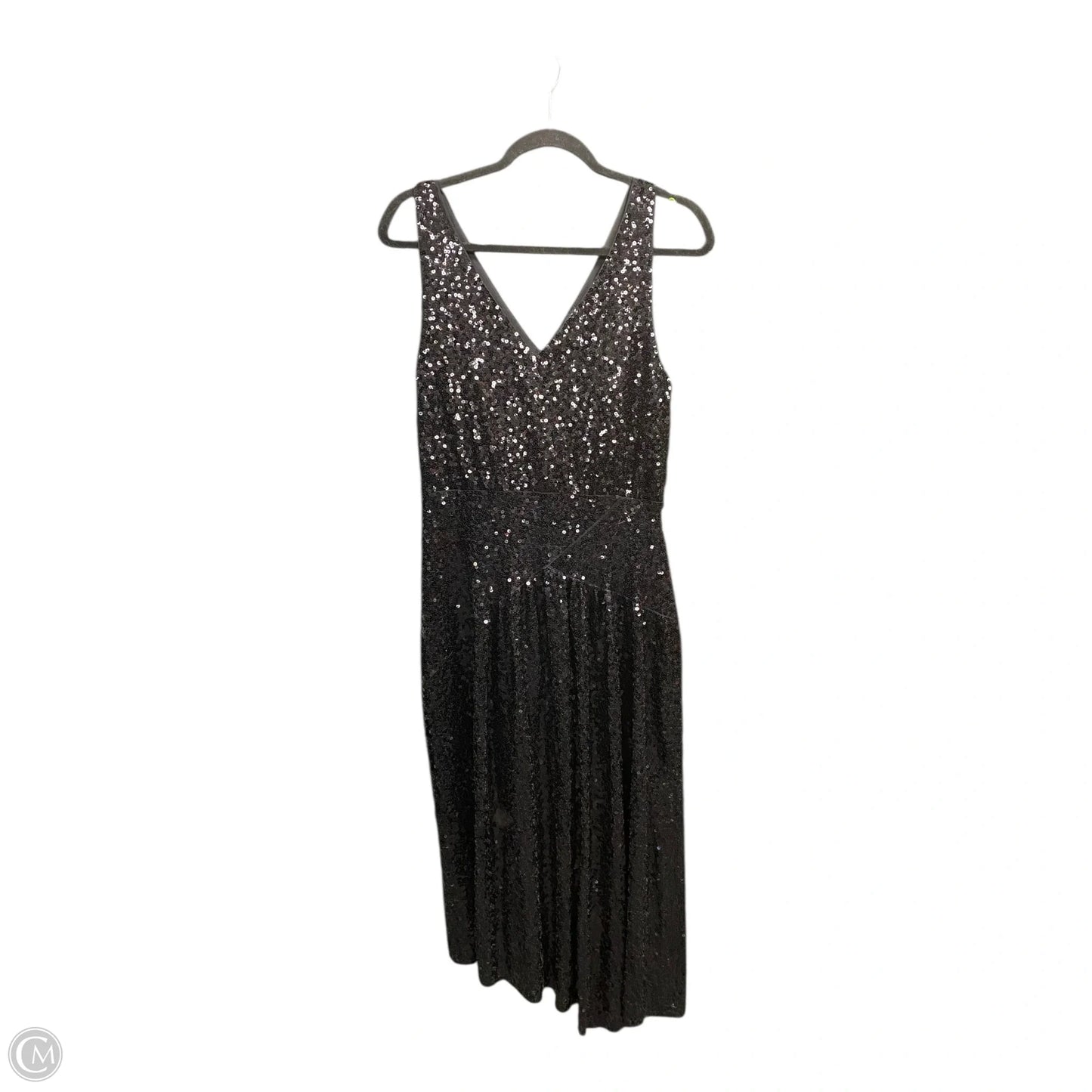 Dress Party Long By Express In Black, Size: M