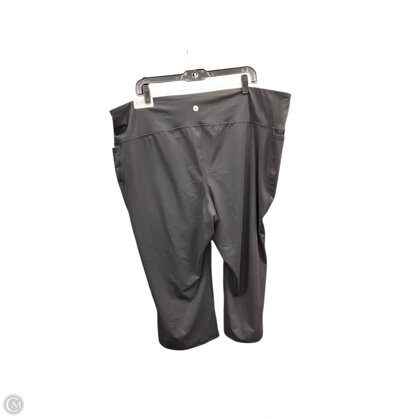 Athletic Leggings Capris By Livi Active In Black, Size: 4x