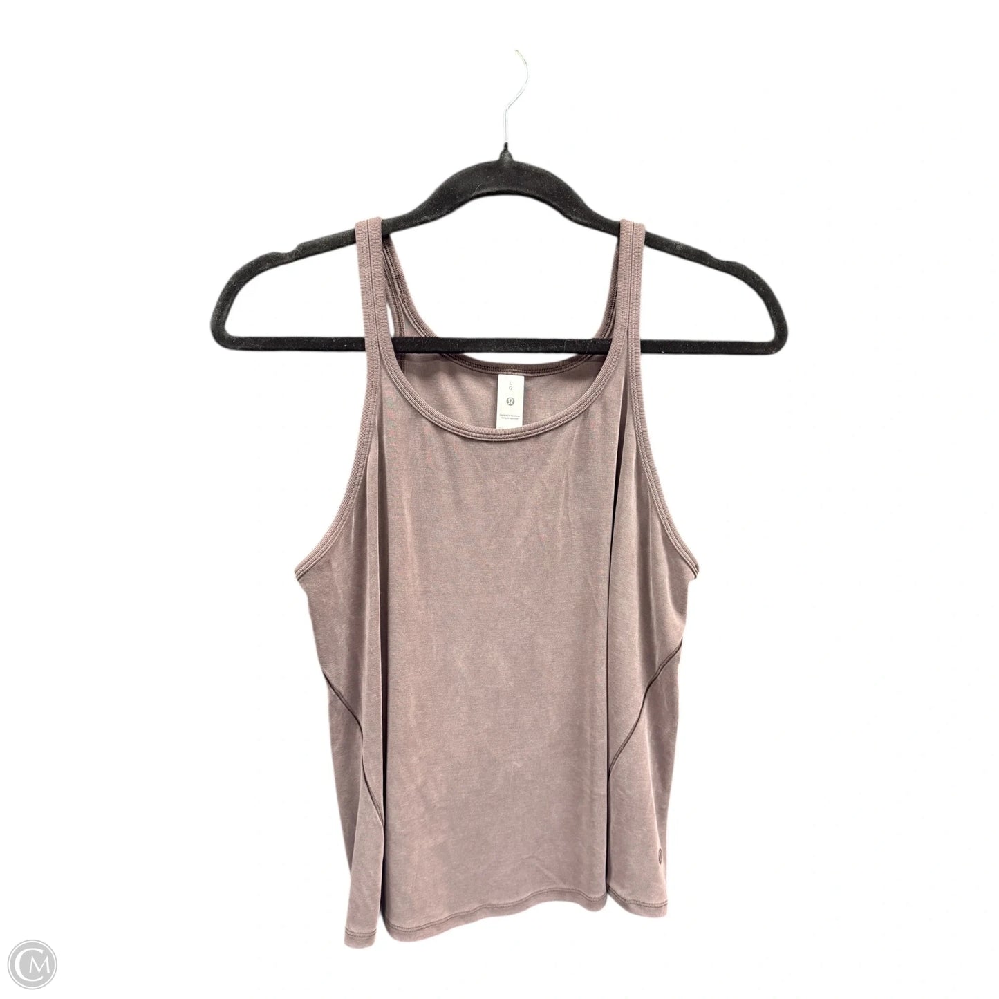 Athletic Tank Top By Lululemon In Brown, Size: L