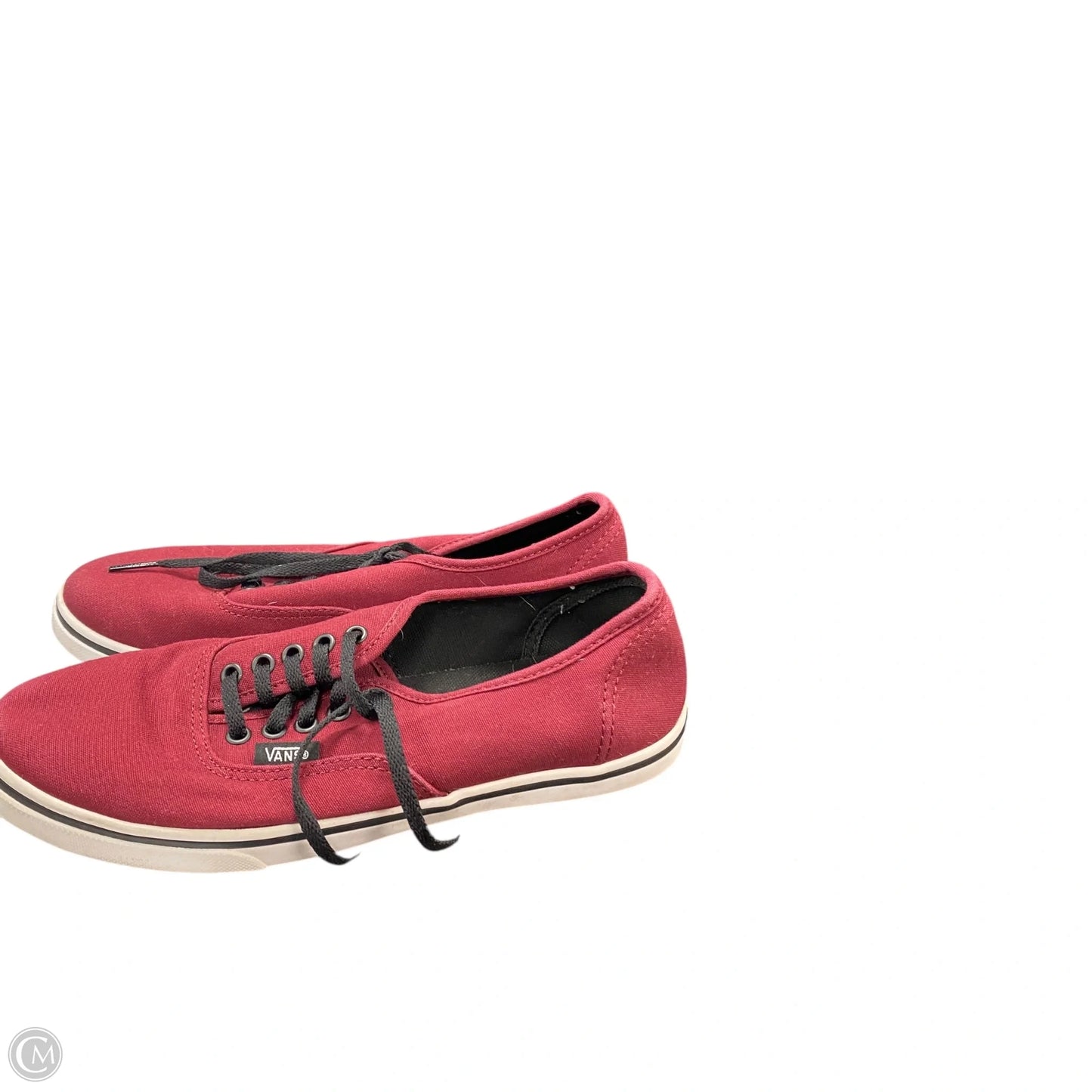 Shoes Sneakers By Vans In Maroon, Size: 7