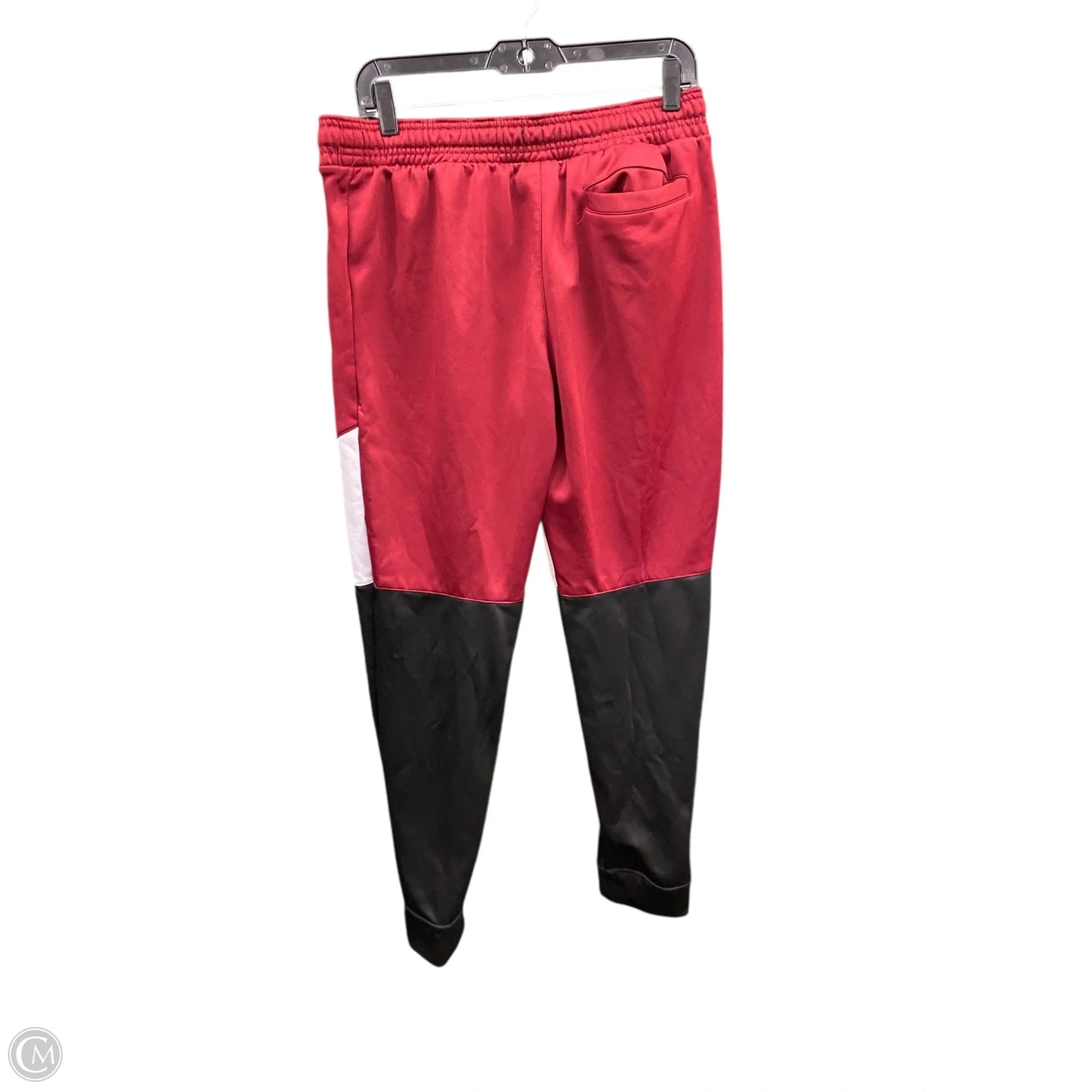 Athletic Pants By Nike Apparel In Black & Red, Size: Xl