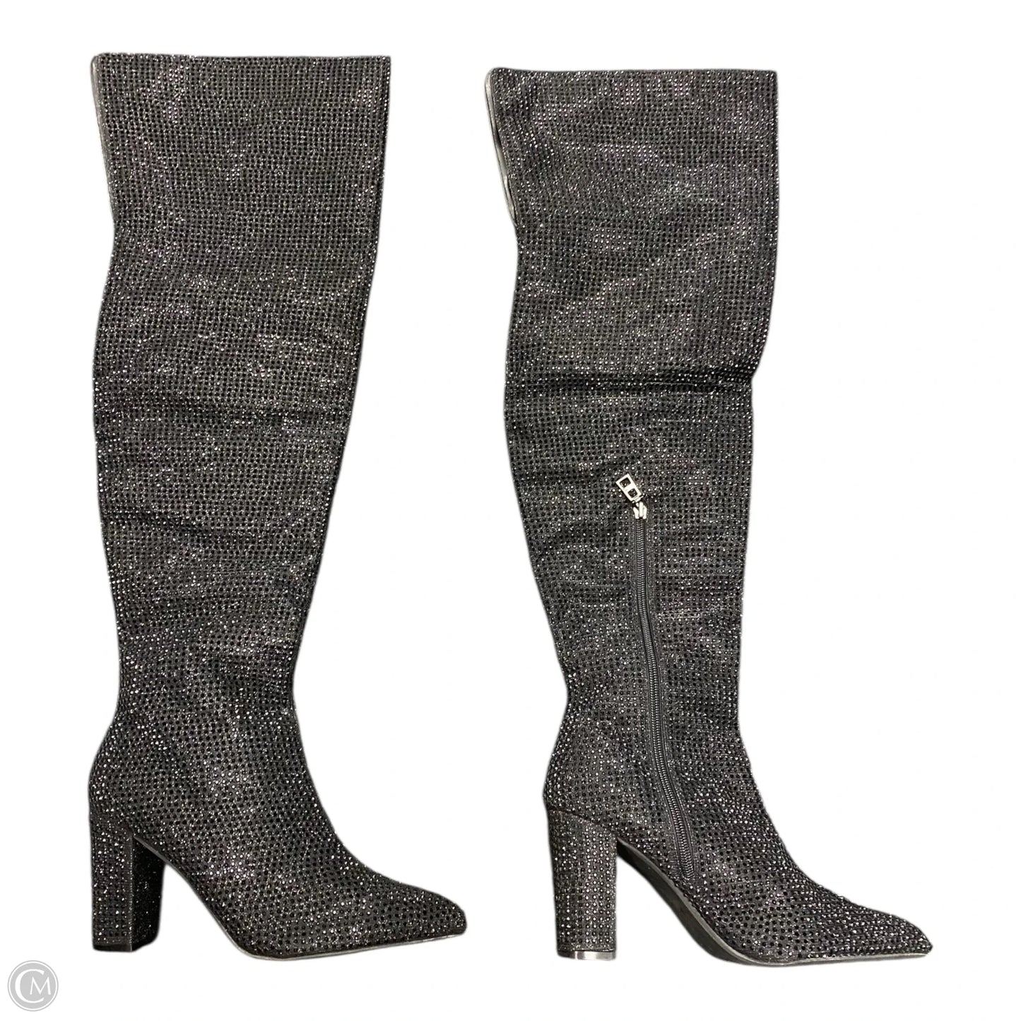 Boots Over-the-knee Heels By Carvela In Black, Size: 10