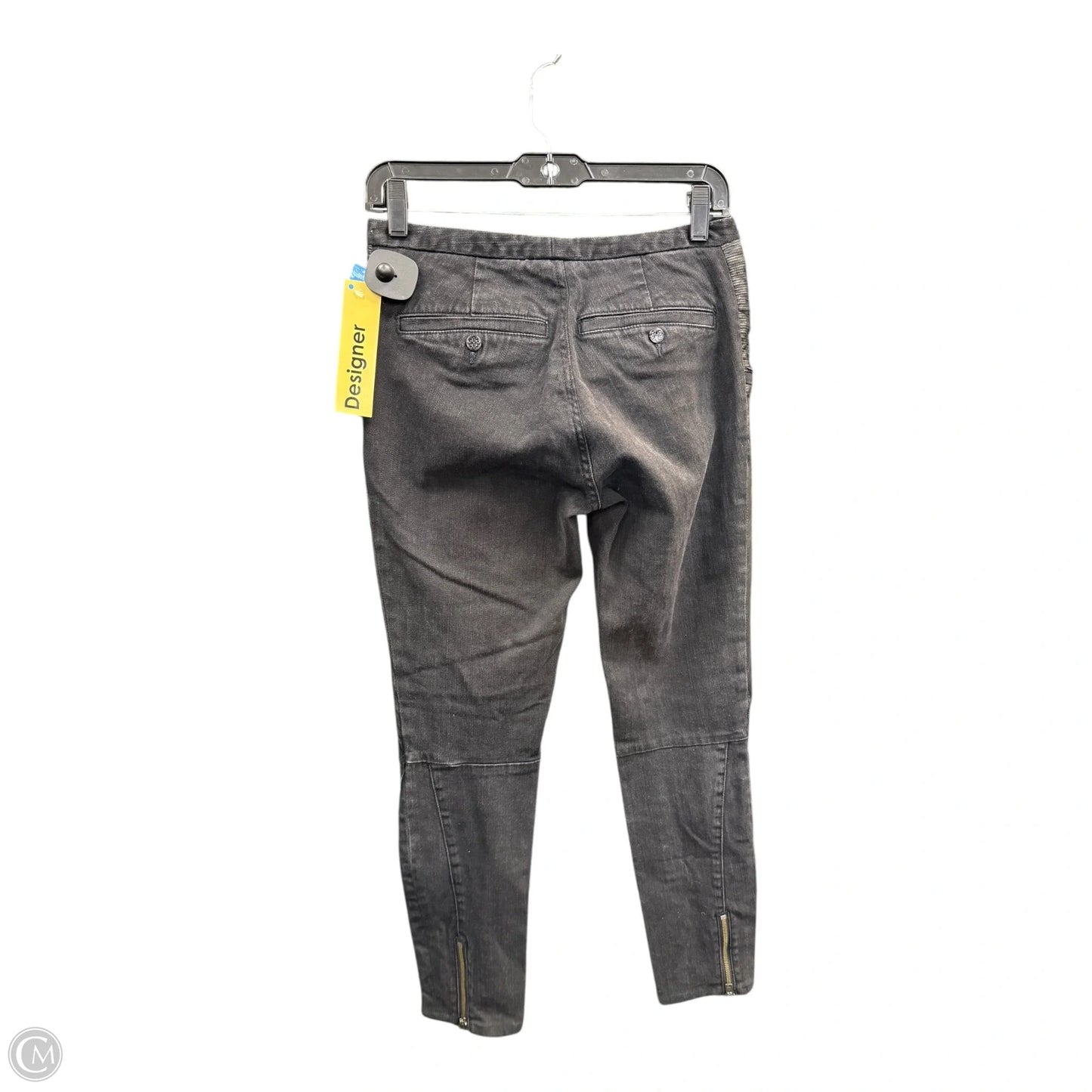 Jeans Designer By Tory Burch In Black Denim, Size: 4