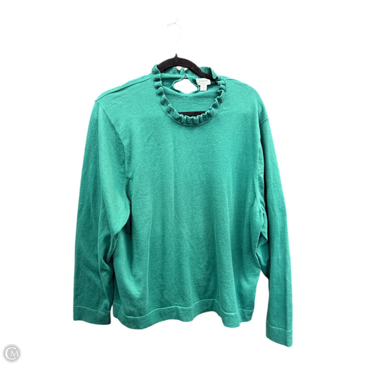 Sweater By J. Crew In Green, Size: 3x