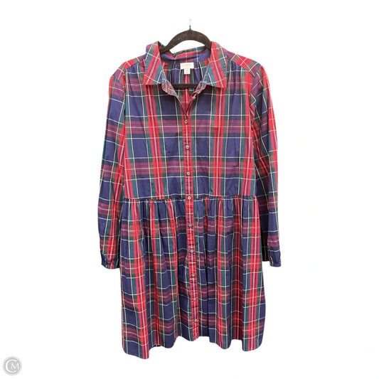 Dress Casual Short By J. Crew In Plaid Pattern, Size: 16