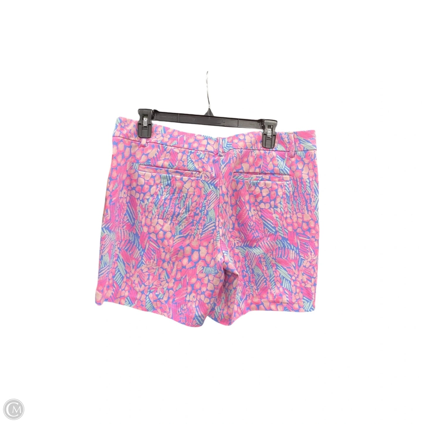 Shorts Designer By Lilly Pulitzer In Blue & Pink, Size: 12
