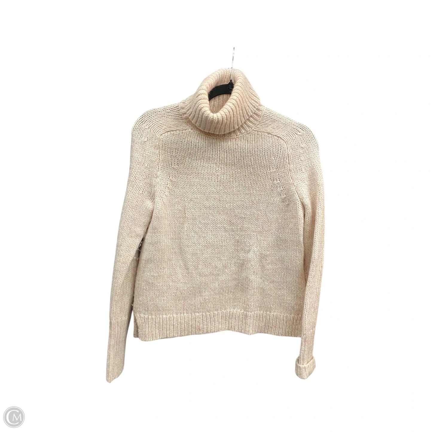 Sweater By J. Crew In Cream & Pink, Size: Xs