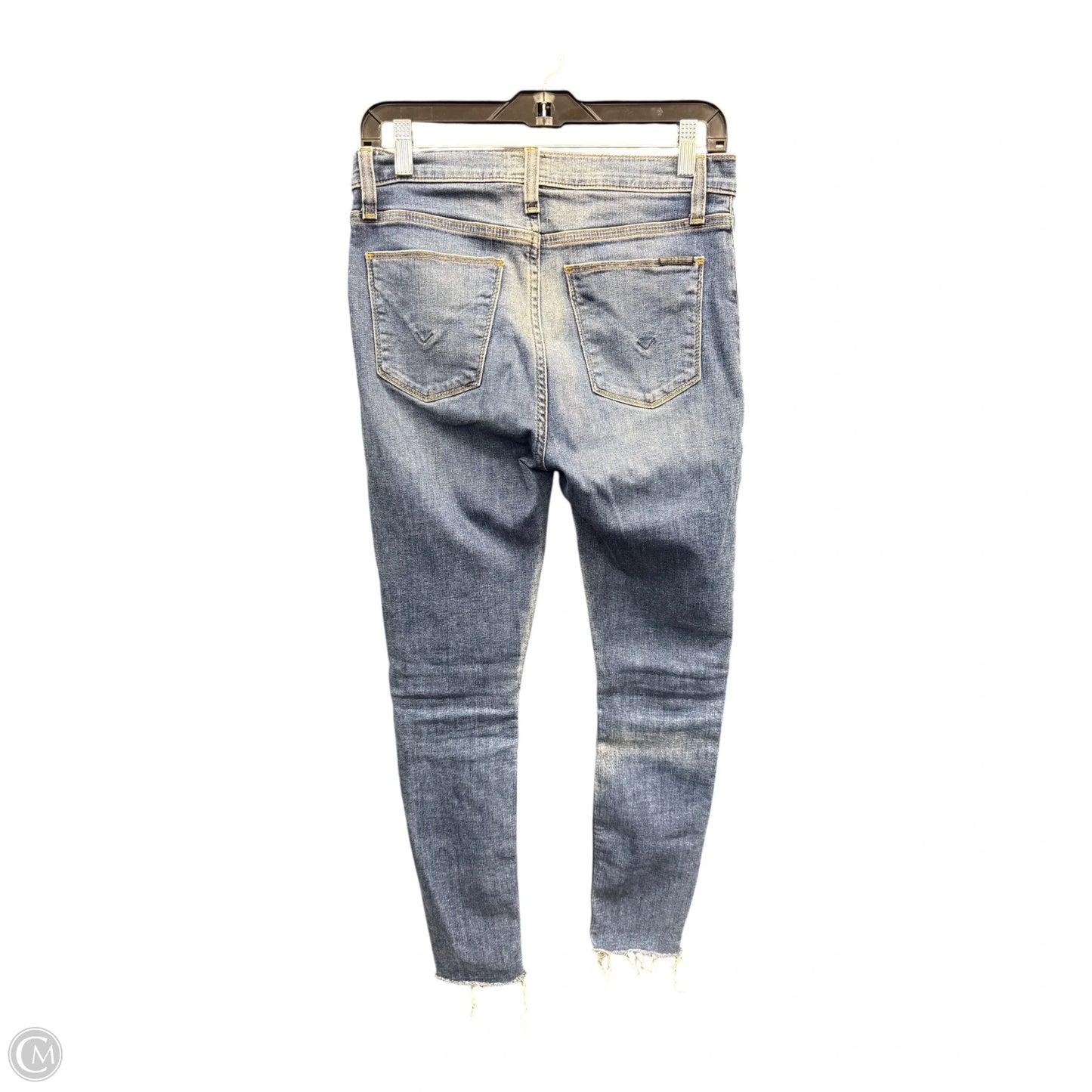 Jeans Skinny By Hudson In Blue Denim, Size: 6