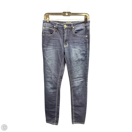 Jeans Skinny By Hudson In Blue Denim, Size: 8