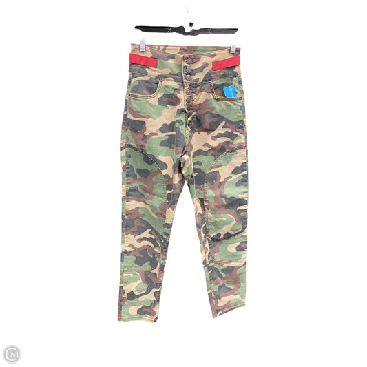 Jeans Skinny By Veronica Beard In Camouflage Print, Size: 2