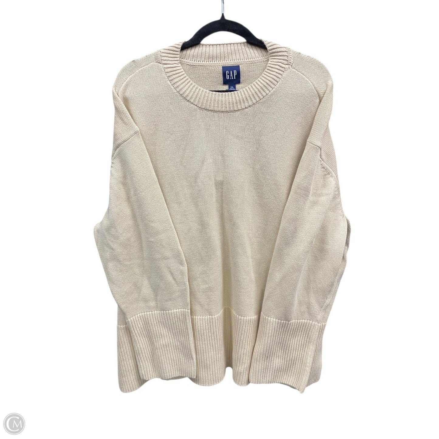Sweater By Gap In Beige, Size: Xxl