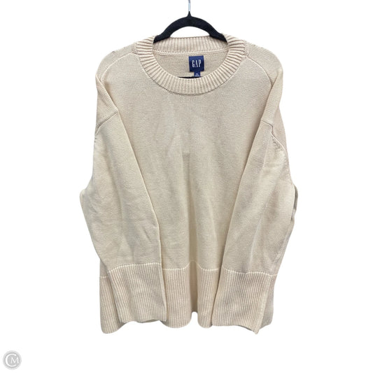Sweater By Gap In Beige, Size: Xxl