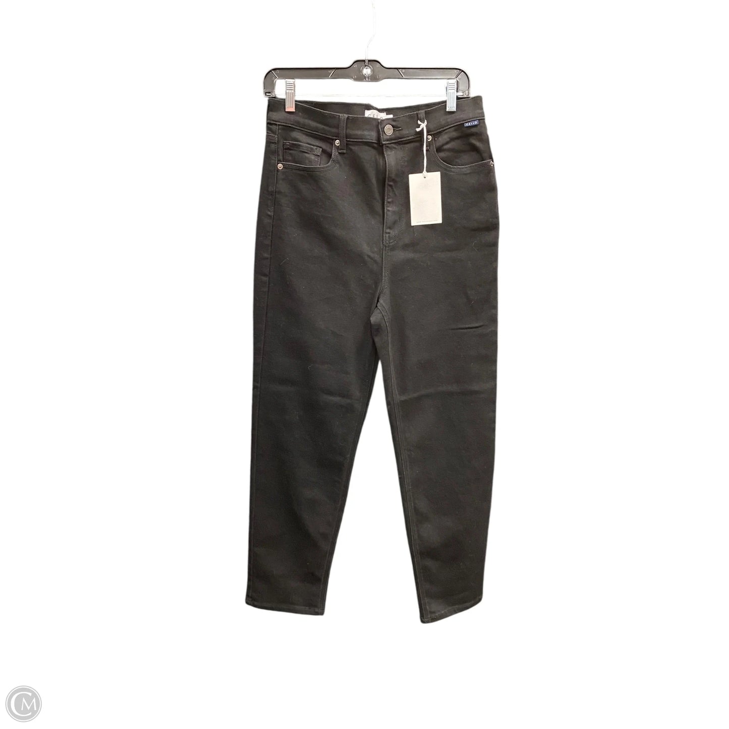 Jeans Straight By Cello In Black, Size: 10