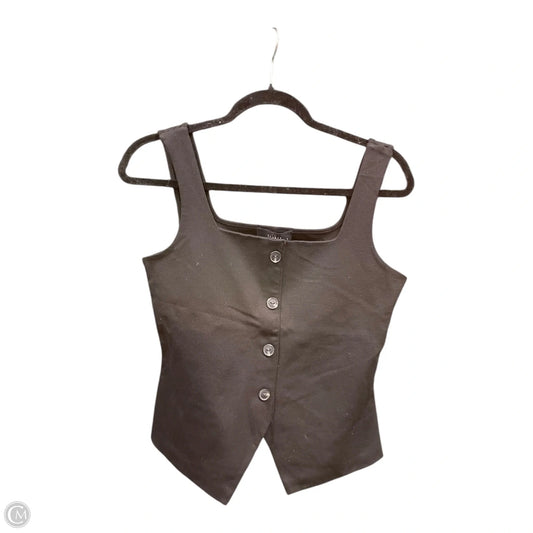 Top Sleeveless By Clothes Mentor In Black, Size: L