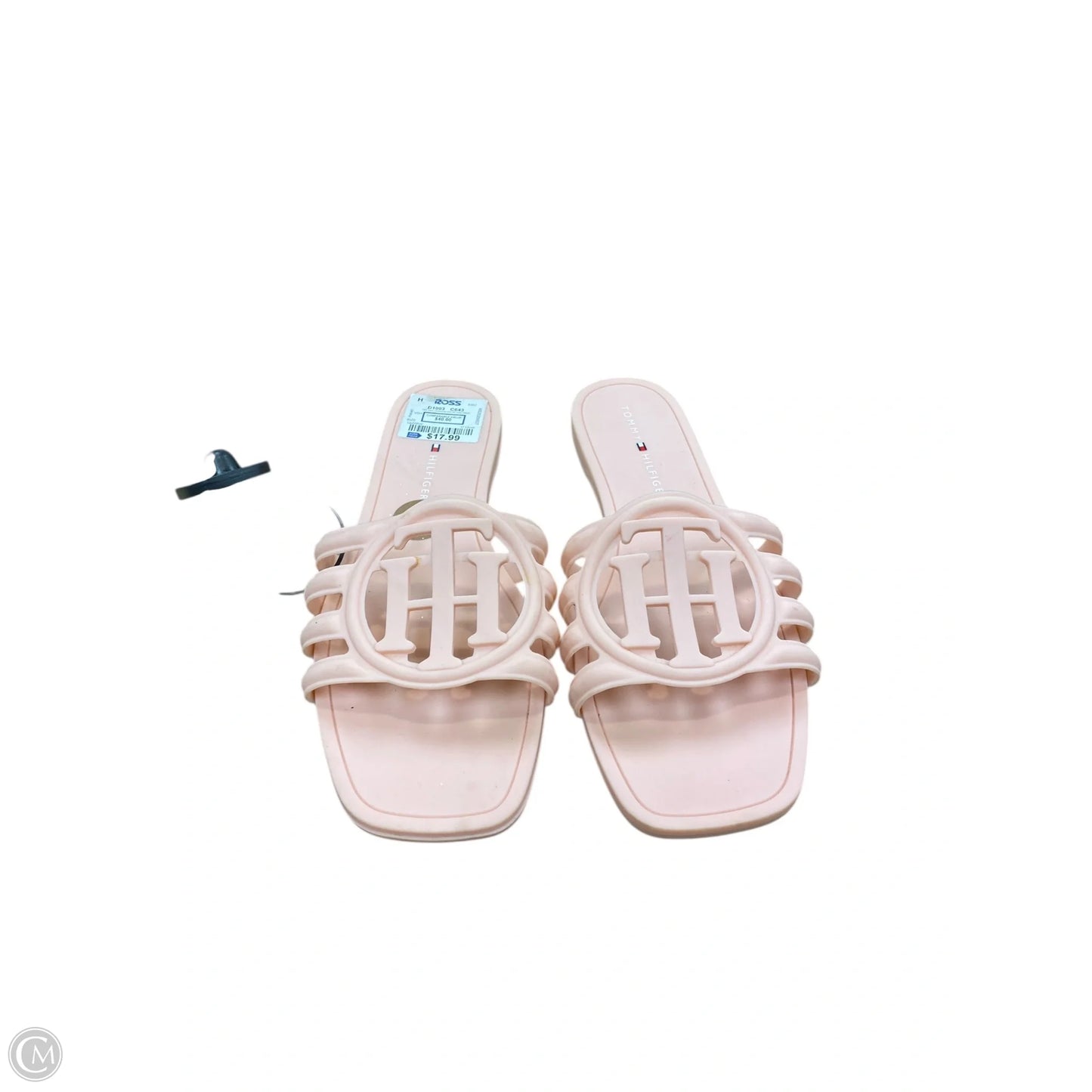 Sandals Flats By Tommy Hilfiger In Pink, Size: 8