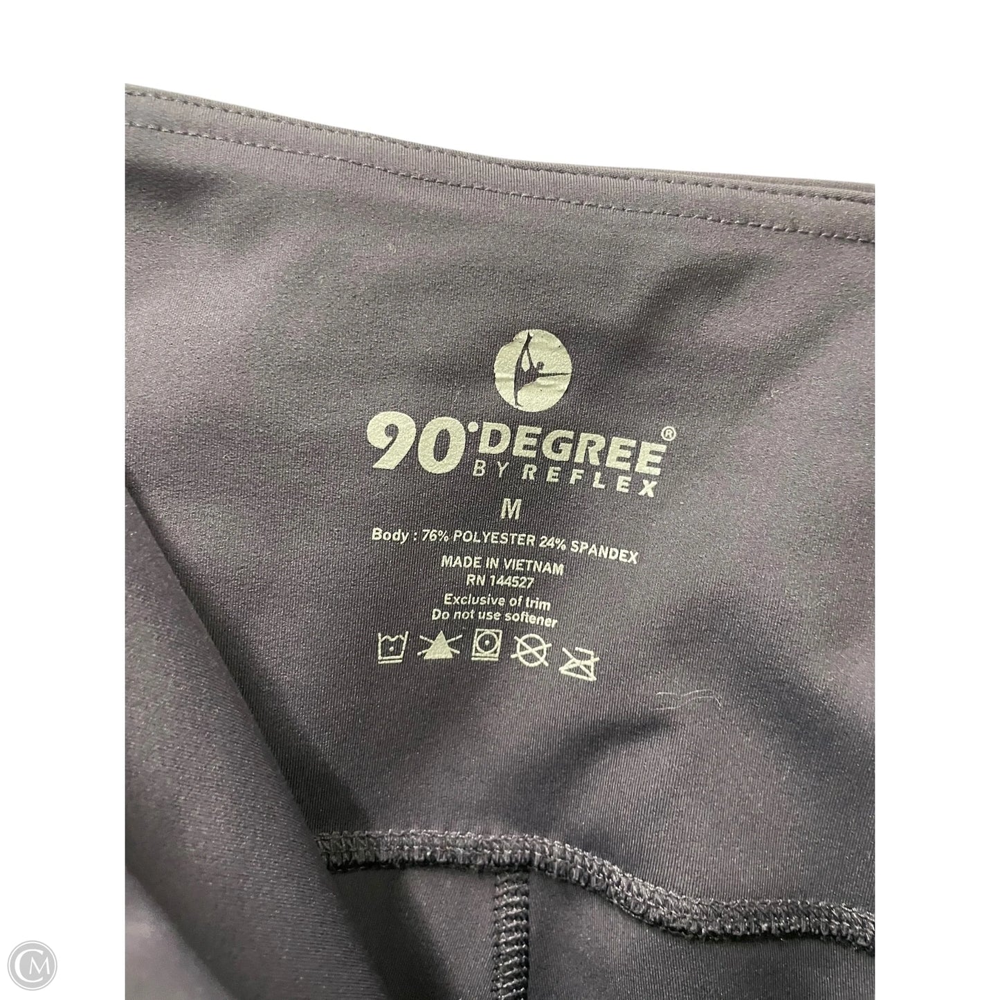 Athletic Leggings By 90 Degrees By Reflex In Navy, Size: M