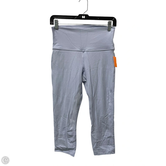 Athletic Leggings By Lululemon In Blue, Size: 8