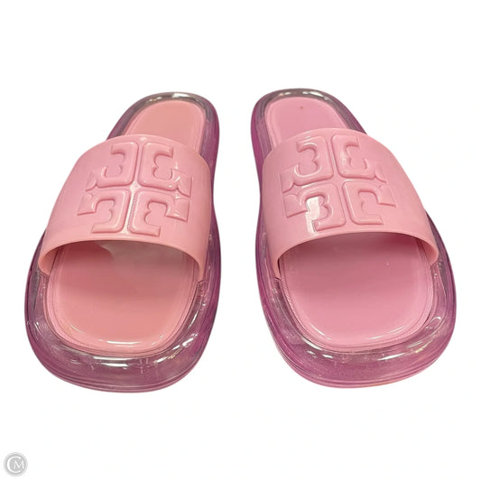 Sandals Designer By Tory Burch In Purple, Size: 9