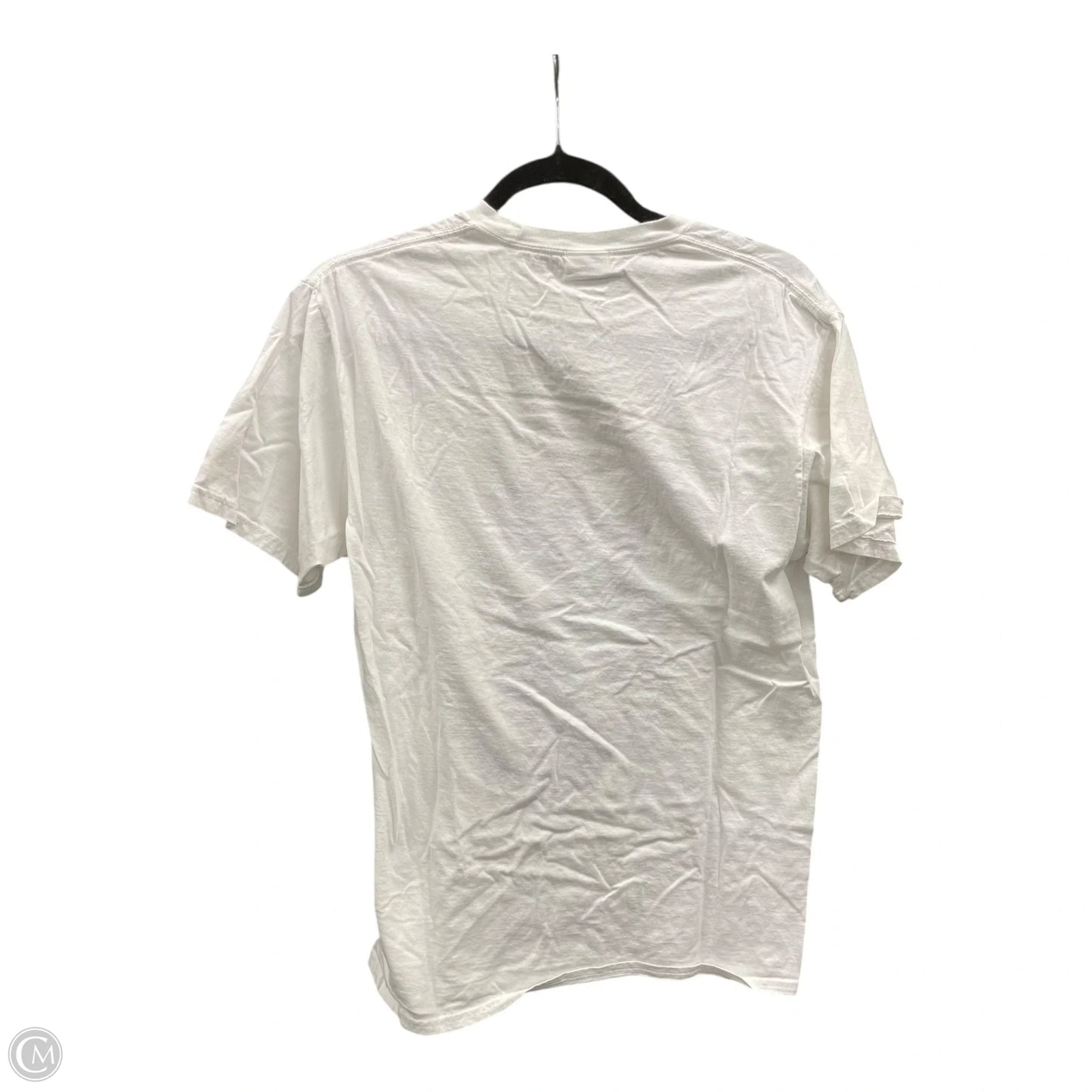 Top Short Sleeve Basic By Port & Company In Red & White, Size: M