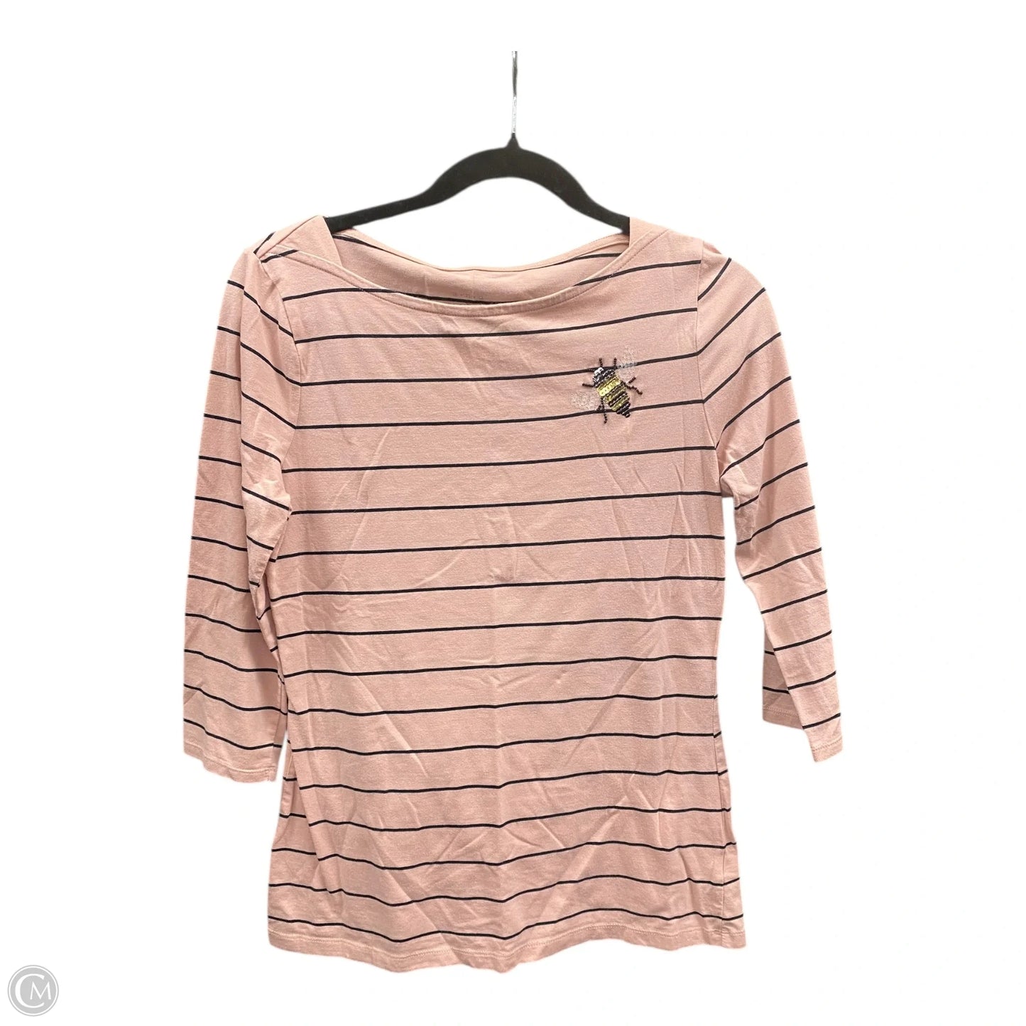 Top Long Sleeve Basic By A New Day In Pink, Size: M