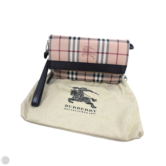 Wristlet Luxury Designer By Burberry, Size: Large