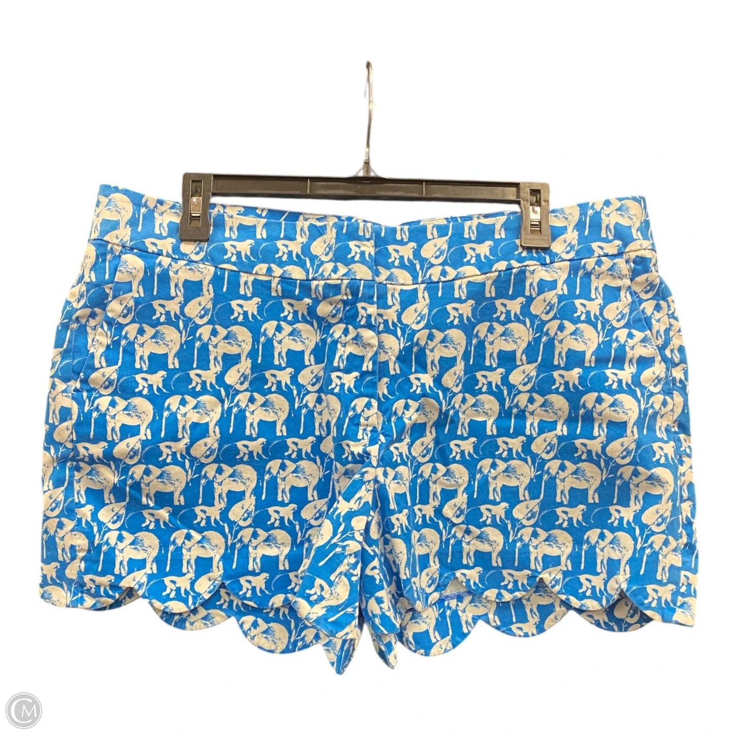 Shorts By Crown And Ivy In Blue & White, Size: 14