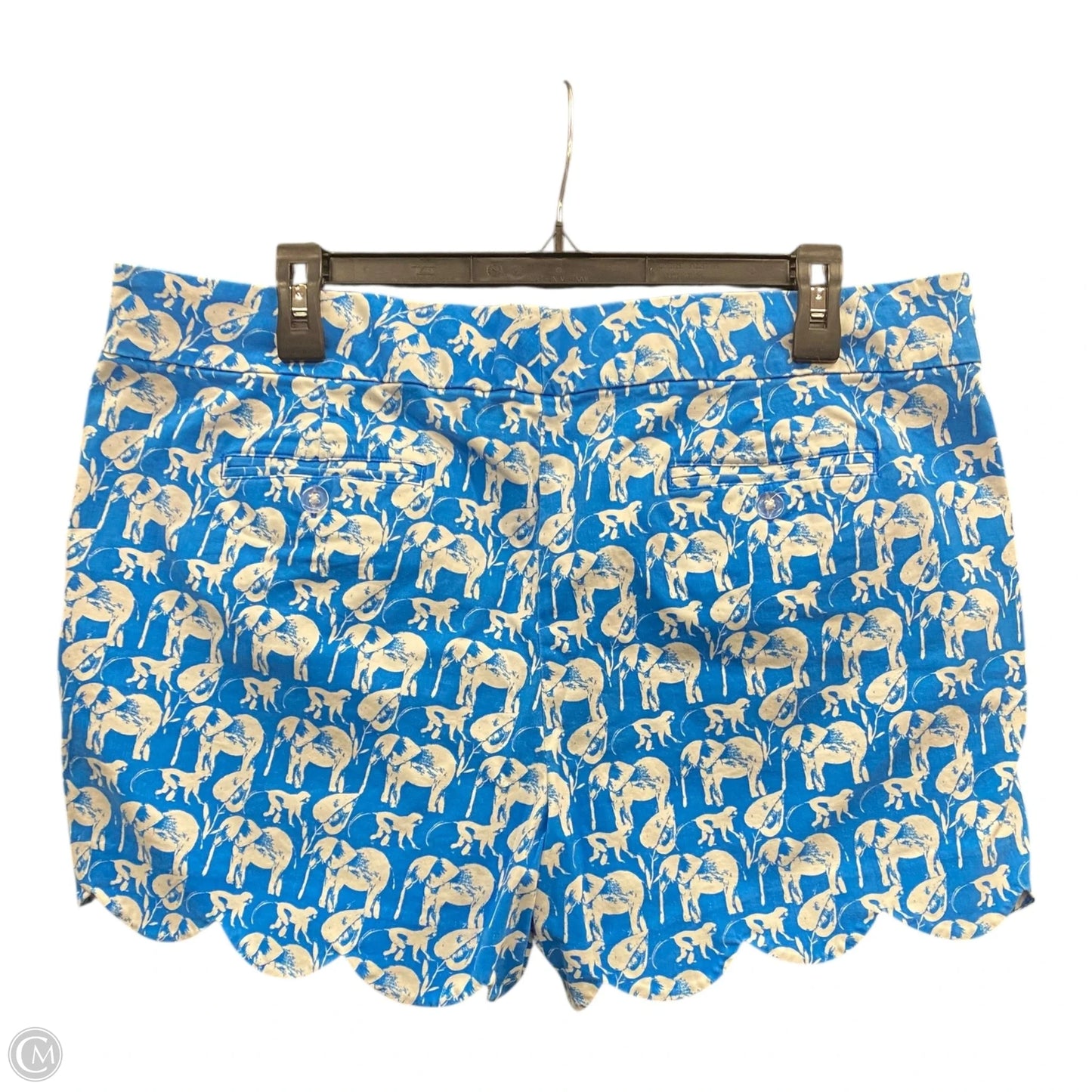 Shorts By Crown And Ivy In Blue & White, Size: 14