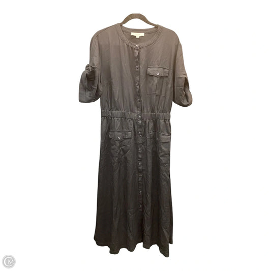 Dress Casual Maxi By Loft In Black, Size: 12