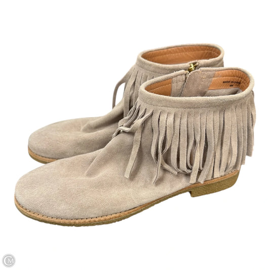 Boots Designer By Kate Spade In Taupe, Size: 9