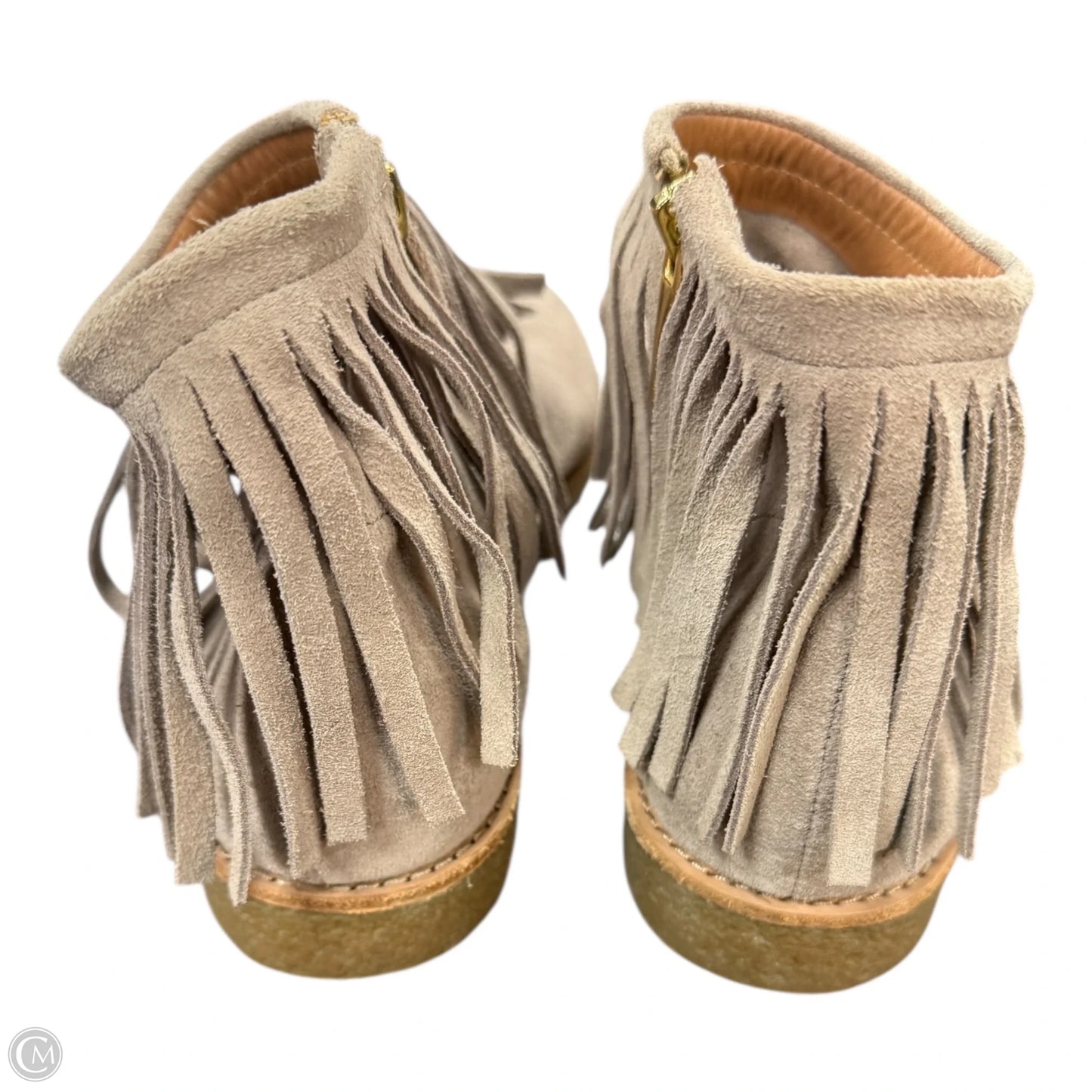 Boots Designer By Kate Spade In Taupe, Size: 9