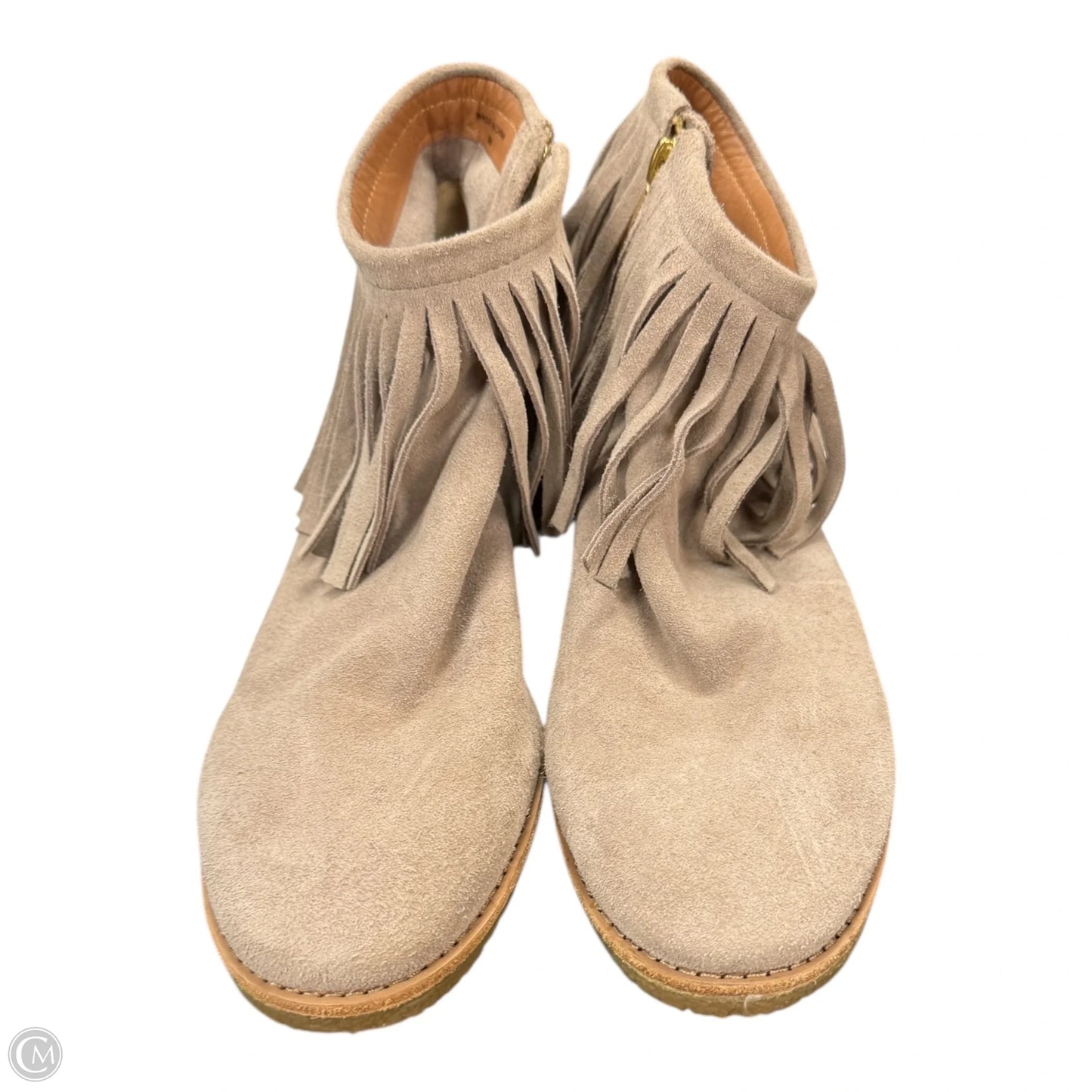 Boots Designer By Kate Spade In Taupe, Size: 9